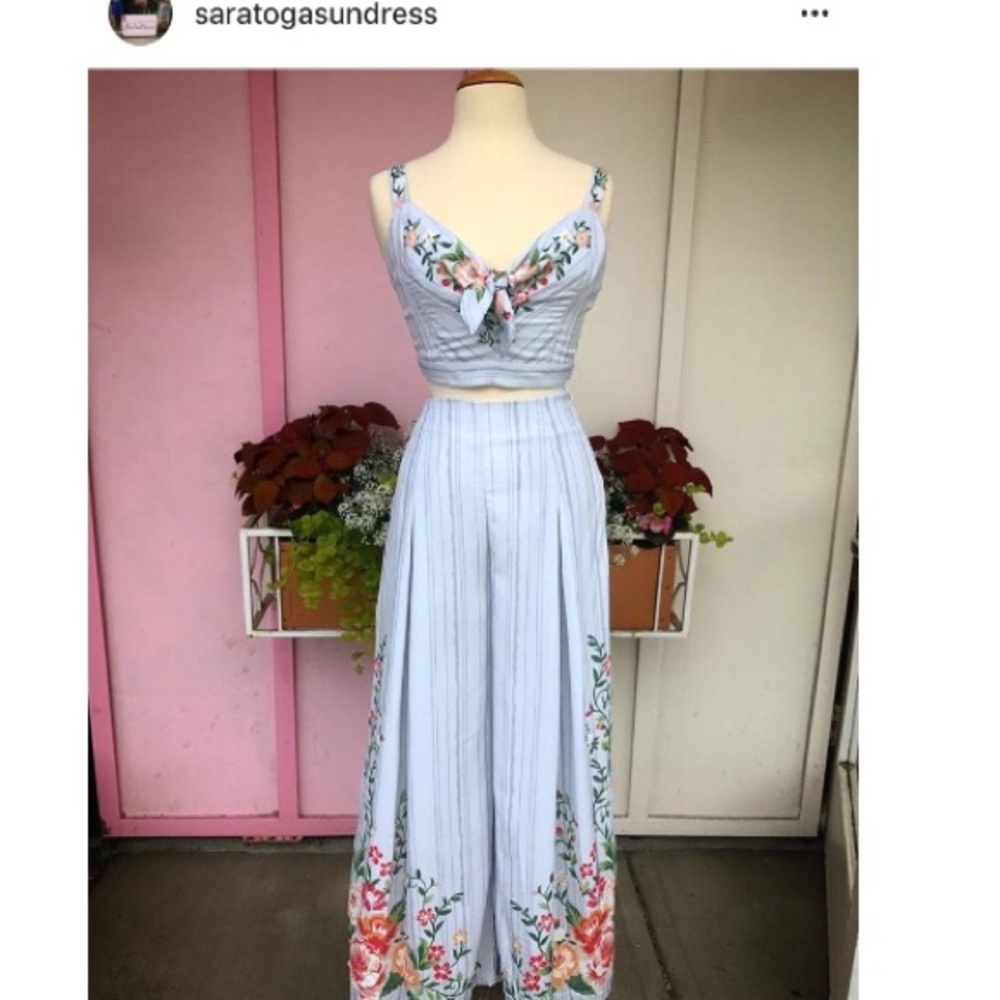 Two piece  top and bottom set from Saratoga